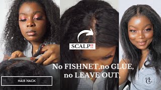 How To Turn A Closure Wig Into A U-Part/V-Part Wig + Wig Install