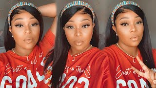 Idc‼️This Is My Hair | This Human Hair Wig Looks So Natural | Glueless Full Lace Wig Install