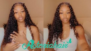 Beginner Friendly! Melted Hd Lace Water Wave 5X5 Closure Wig Install Ft. Asteria Hair
