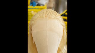 Platinum Blonde Hd 180% Full Lace Wig Body Wave- Hand Made Wig Factory