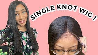 Single Knot Silky Straight Invisible Swiss Full Lace Wig | Beginner Friendly Ft Afsisterwig ‍♀️
