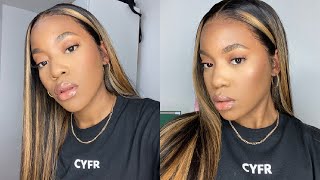 How To: Custom Highlights & Lace Melt Wig Install Start To Finish Ft Yolissa Hair