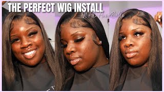 The Perfect Side Part Wig Install Ft Ali Annabelle Hair | Ms Angeline Kors