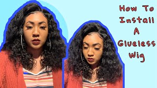 Glueless Wigs For Beginners! 13X6 What Lace Frontal | Amazon Prime Wig Winner! Ft Unicehair