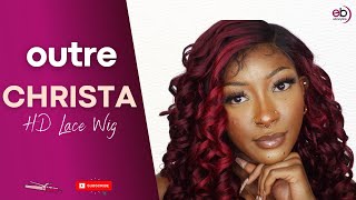 Outre Synthetic Hd Lace Front Wig  "Christa"