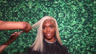 Elva 12 Inch 613 Lace Front Wig Review & Install