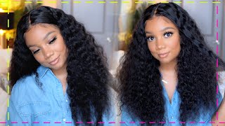 Yolissa Water Wave Hair Worth The Money?| Easy Lace Wig Install & Honest Review