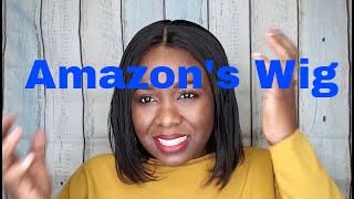 Affordable Amazon Lace Front Human Hair Wig Review #Wigs #Lacefront #Amazon #Humanhair #Bob