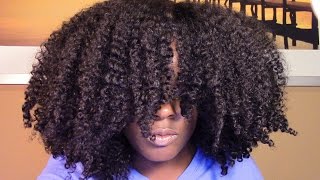 Part 2 | Diy 3C / 4A Type Kinky Curly Lace Wig | Shaping, Curl Defining & Blending Options
