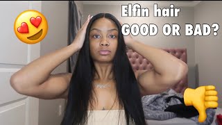 The Truth About Elfin Hair | Hd Lace Wig 4X4 Closure Honest Review!