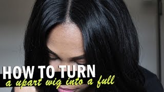 How To Make A Full Wig With An Old U-Part