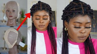 How To Diy Full Lace Box Braid Wig
