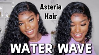 How To Install A Lace Front Wig Asteria Hair Water Wave Wig 26 Inch (Wig Install Tutorial & Review