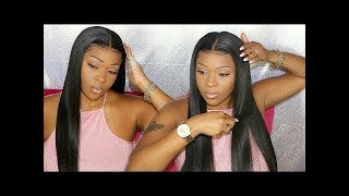 Hassel Free Wig! Most Natural Wig Laid! 360 Lace Wig Straight Hair