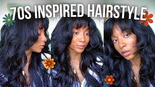 70S Inspired Hairstyle Ft. Outre Julianne 24" Synthetic Wig (Hd Lace) | Jaichanellie