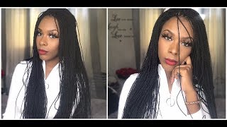 Wig Show & Tell: Sensationnel Cloud9 Synthetic Swiss Lace Wig - Micro Twist * Hairsoflyshop