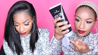 How To | Customize Your Lace Wig + Got2B Glued Application | Omgqueen Affordable Bob