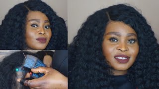 How To Make A Lace Closure Crochet Wig / How To Ventilate A Lace Closure