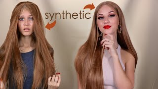 Turning A Synthetic Wig Into A Real One!