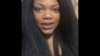 Converting A Lace Front Wig To A A U-Part Wig Using Outre Tess