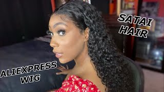 Satai Jerry Curly Wig Aliexpress Wig Review