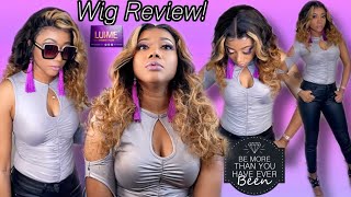 New Fabulous Beyon-Celebrity Style Ombre Frontal Lace Wig|Easy Wig Install/Babyhair/Day Outfit❤️‍