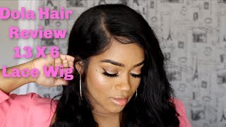 Dola Hair  20In 13X6 Lace Wig Review| Customizing + Install | Terria Lewis