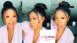 360 Lace Frontal Wig Into High Bun Ponytail! | Elemo Hair 5Th Anniversary; Up To 73% Off!!!