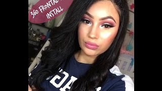I Made & Slayed This 360 Frontal Wig ! | Lavy Hair Review