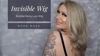 Lexy Invisible Lace Wig By Mora Mode (Ash Blonde) | Wig Review | Alopecia - Natural Human Hair Wig