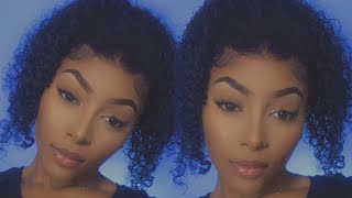 I Tried A 370 Lace Diamond Fake Scalp Curly Wig! | Better Than 360 Lace Wig? | Petite-Sue Divinitii