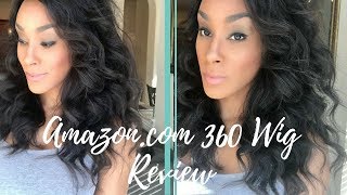 Amazon.Com 360 Lace Frontal Brazilian Hair Wig Review!