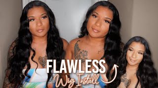  What Lace ?  ✨ Flawless Wig Install - 13X4 Transparent Lace Pre Plucked Frontal Wig- Yonis Hair