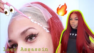 How To Slay Your Own Frontal Wig Install (Easy) |Lace Assassin