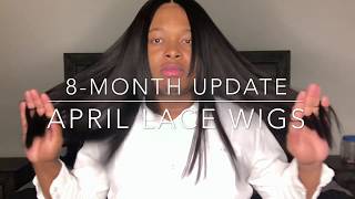 April Lace Wigs | Light Yaki 360 Lace Wig | Updated Hair Review | It’Sme Trey Tv