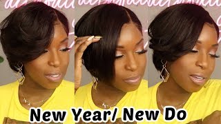 [Detailed] Short Pixie Cut Bob Wig | Installed & Styled Lace Front Tutorial Ft Omgherhair
