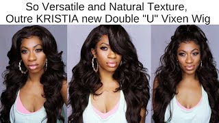 Detailed Tutorial - Outre Kristia - New Vixen Wig Review Ft. Misscarmeroon