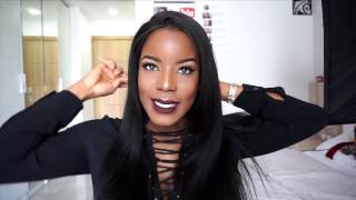 Review & How To Style Straight 360 Lace Wigs, Very Beautiful, Thanks @Vivian Okezie