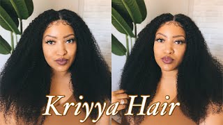 Book The Flight Sis!!! ✈️ Kinky Curly Frontal Ft. Kriyya Hair