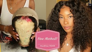Realistic Scalp?! | Sewing My Wig Cap To My Wig | Wowafrican