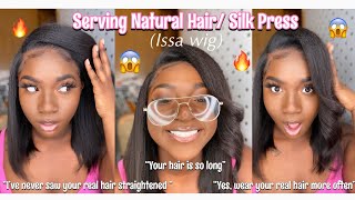 The Most Realistic/Natural Wig Ever  | Yaki Straight Human Hair | Amazon Prime Wig Ft Fenjun Hair