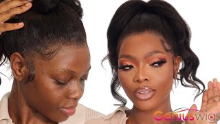 Super Melted  Most Natural Looking 360 Hd Lace Front Wig Install On Oyin Ade Ft Genius Wigs
