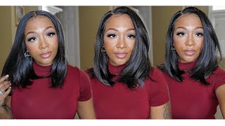 Outre Human Hair Blend 360 Hd Frontal Lace Wig - Norvina