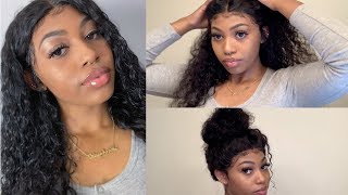 Most Natural 360 Lace Frontal Wig Install