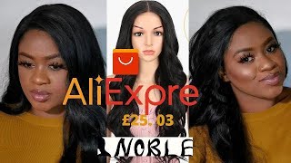 Aliexpress Most Affordable 360 Lace Front Deep Wave Wig | Nobel Hair | Under £30 *Wig Giveaway Open*