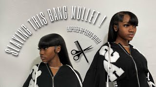 Slaying This 360 Wig | Bang Mullet ✂️ | Tokyo Stylez Inspired Hairstyle Ft. Aliexpress Hair