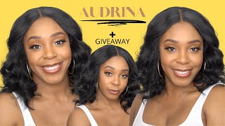 Janet Collection Natural Me Blowout Synthetic Hair Hd Lace Wig - Audrina +Giveaway --/Wigtypes.Com