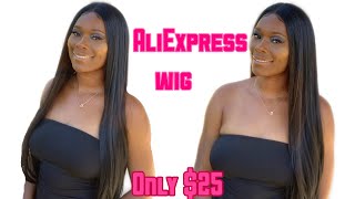 How To: Affordable Aliexpress Lace Wig// Heat Friendly Synthetic Wig// Kiasa A