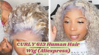 I Found A 613 Curly Human Hair Wig On Aliexpress