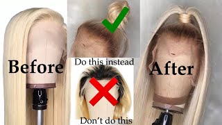 How To Dye The Roots Of Your 613 Wig For A More Natural Look Feat Isee Wig|| Againstallaudds